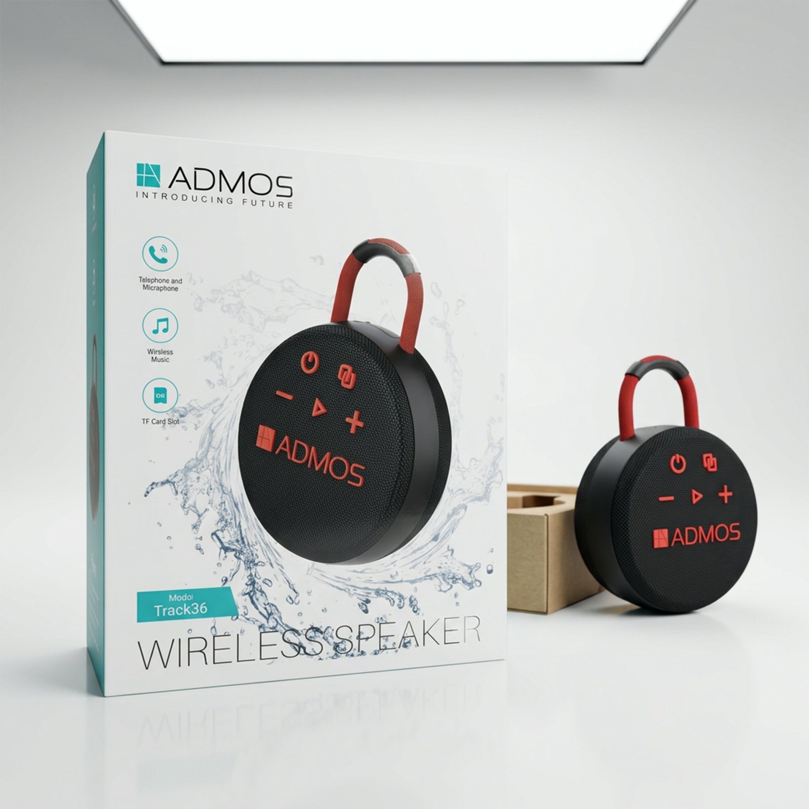 Speaker Waterproof Outdoor Wireless Speaker 5W Power - الصورة 4